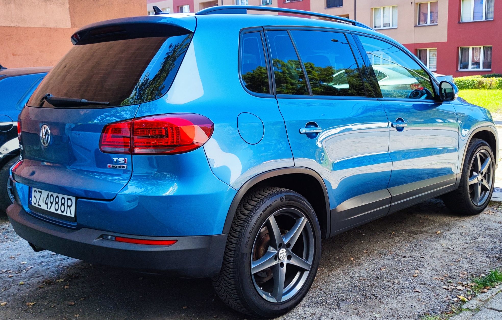 VW Tiguan 2017r. 2.0 Limited benzyna automat 4x4 wynajem najem długote