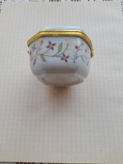 Шкатулка винтаж фарфор