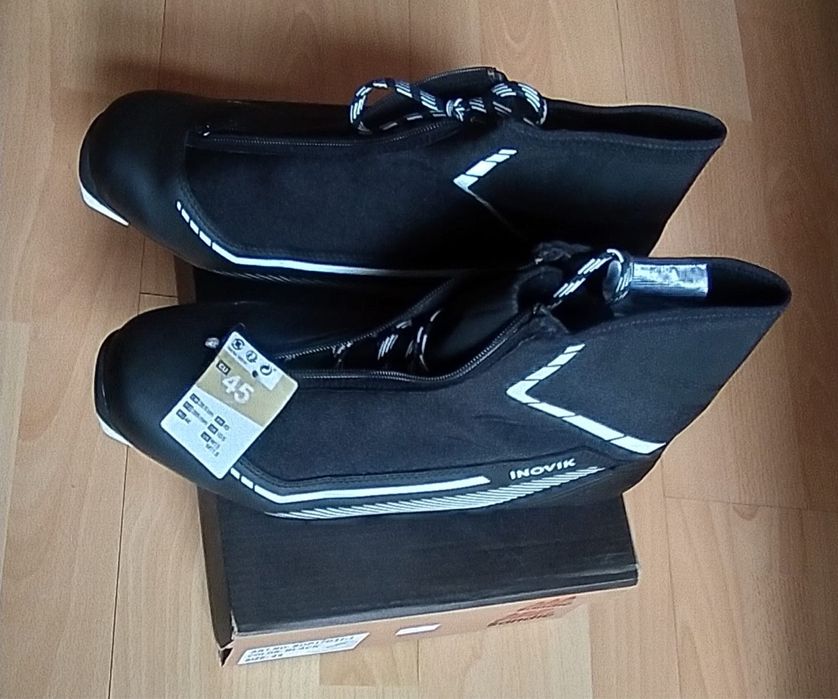 Zestaw narty biegowe męskie biegówki kijki buty Rossignol Inowik