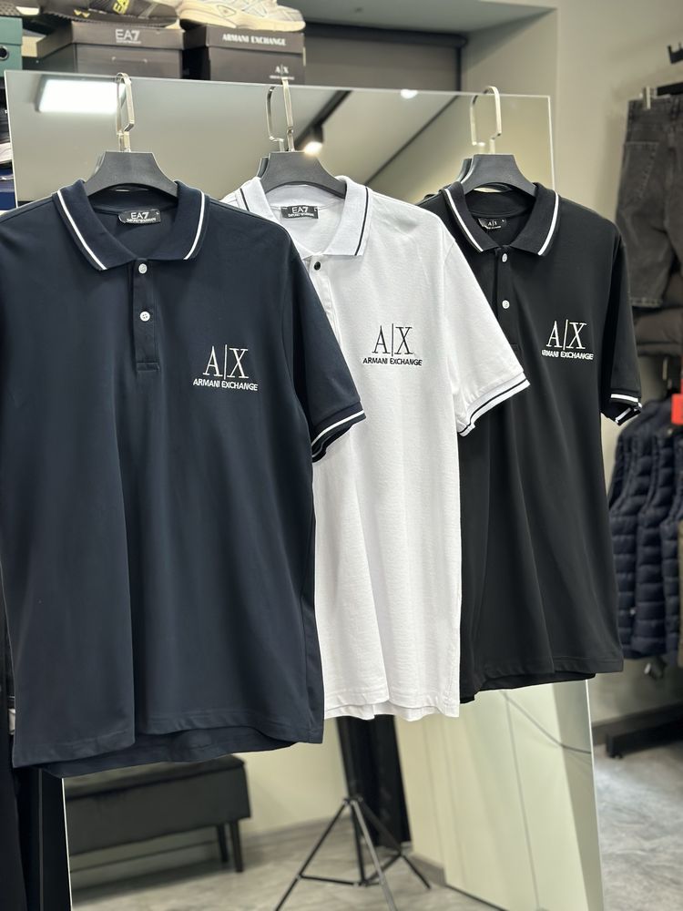 Поло Armani в 3 кольорах