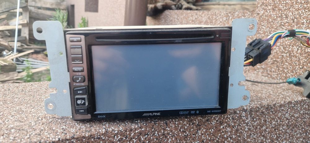 Radio alpine ine-w990bt komplet