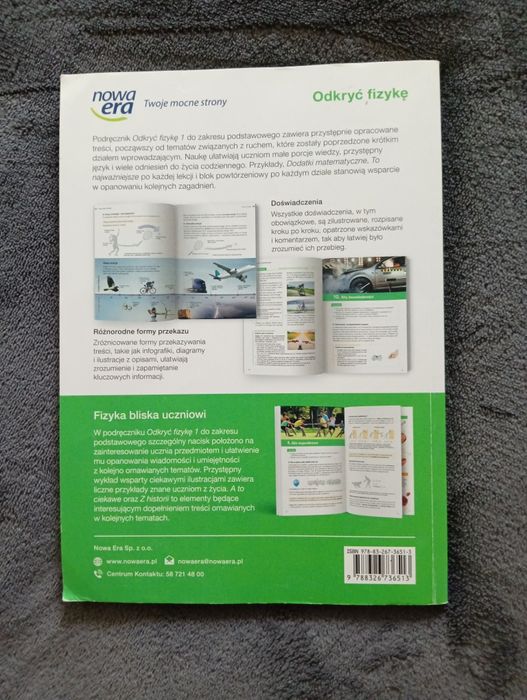 Odkryć fizykę zakres podstawowy klasa 1