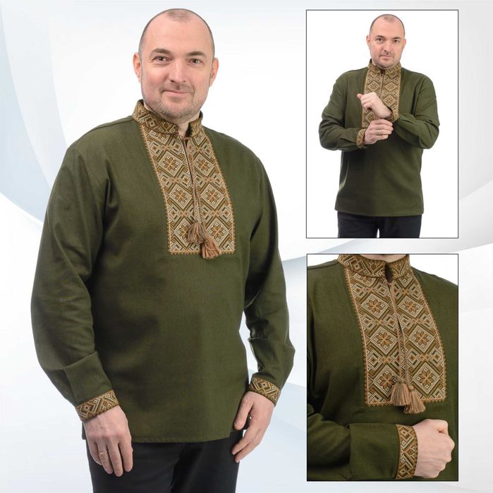 Мужская вышиванка (чоловіча вишита сорочка)