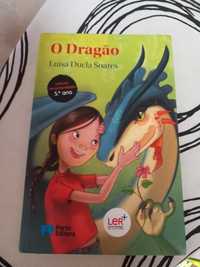 Livro o dragão  de Luisa Ducla Soares