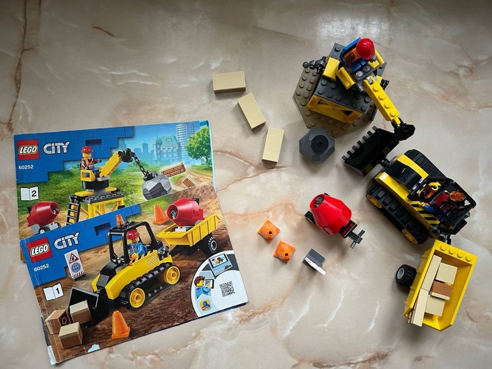 Lego 60252 buldożer budowlany