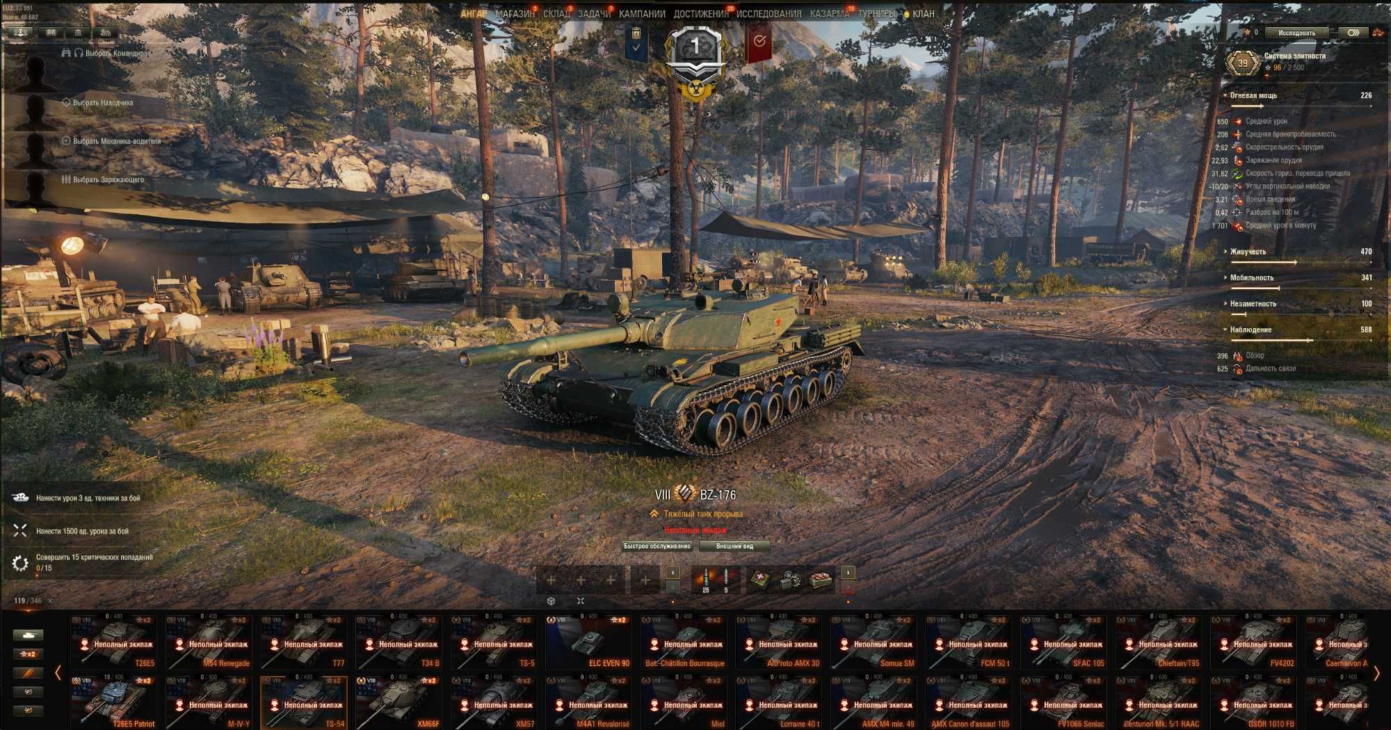 Заряджений аккаунт Wot (Eu)