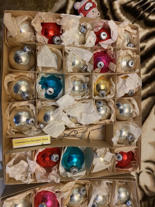 Елочные украшения шары ГДР