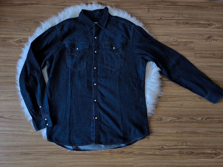 Сорочка G-Star raw size XL-XXL джинс