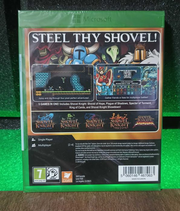 Shovel Knight Xbox One S / Series X - świetnie oceniana platformówka