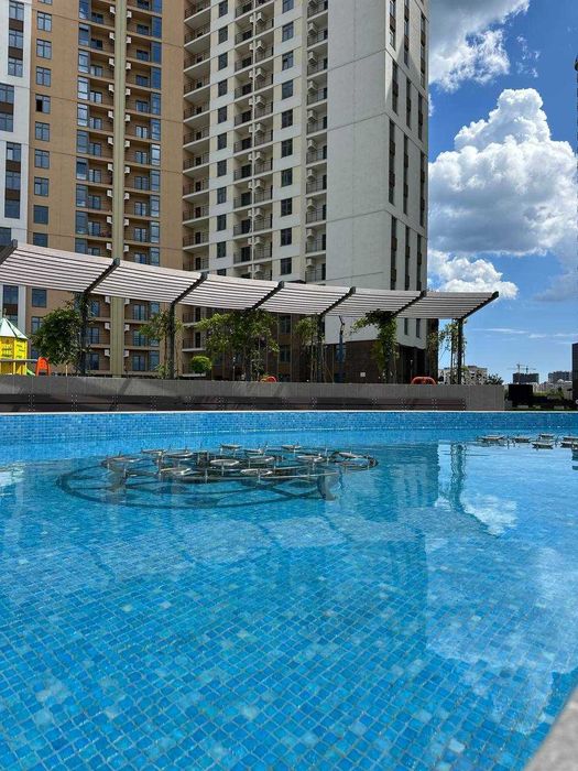 1 комнатная квартира 43 м2 Вид во Двор 66 Жемчужина