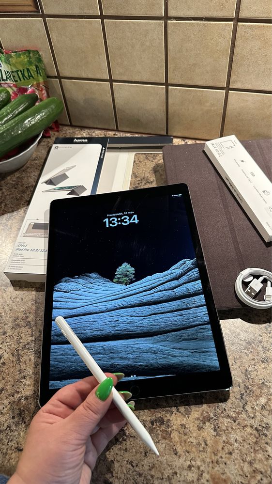 Tablet iPad Apple Pro 12.9 cali - Touch ID - PROCREATE