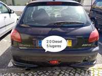 Peugeot 206 - 5 lugares/2.0cc/gasóleo