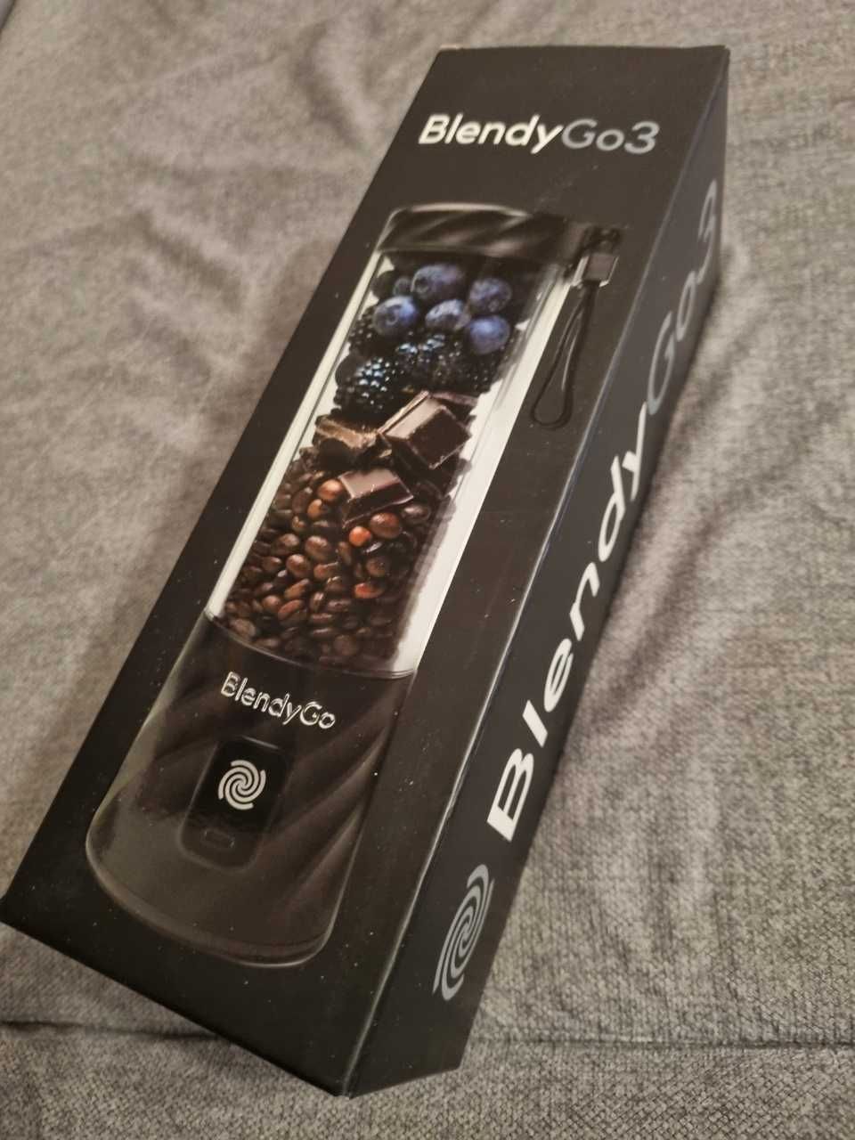 NOWY Blender Kielichowy BlendyGo 3 Bezprzewodowy 0,55L Czarny