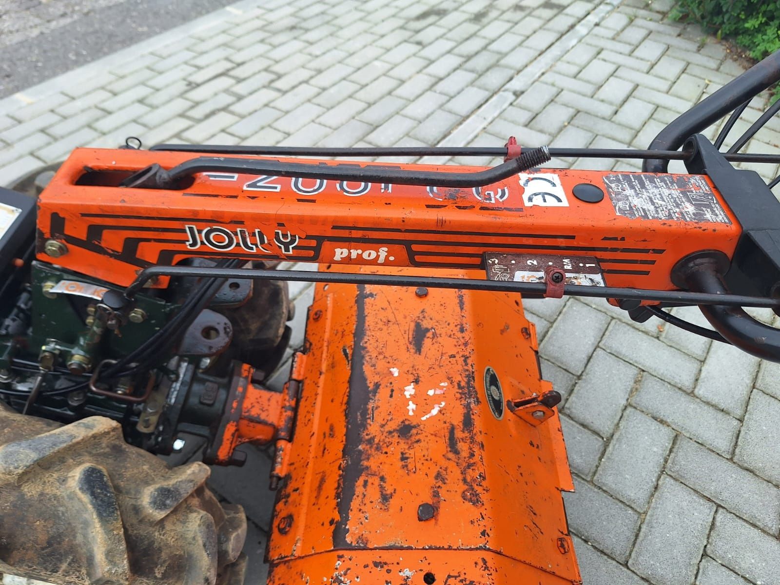 Motocultivador goldoni com motor lombarddini diesel