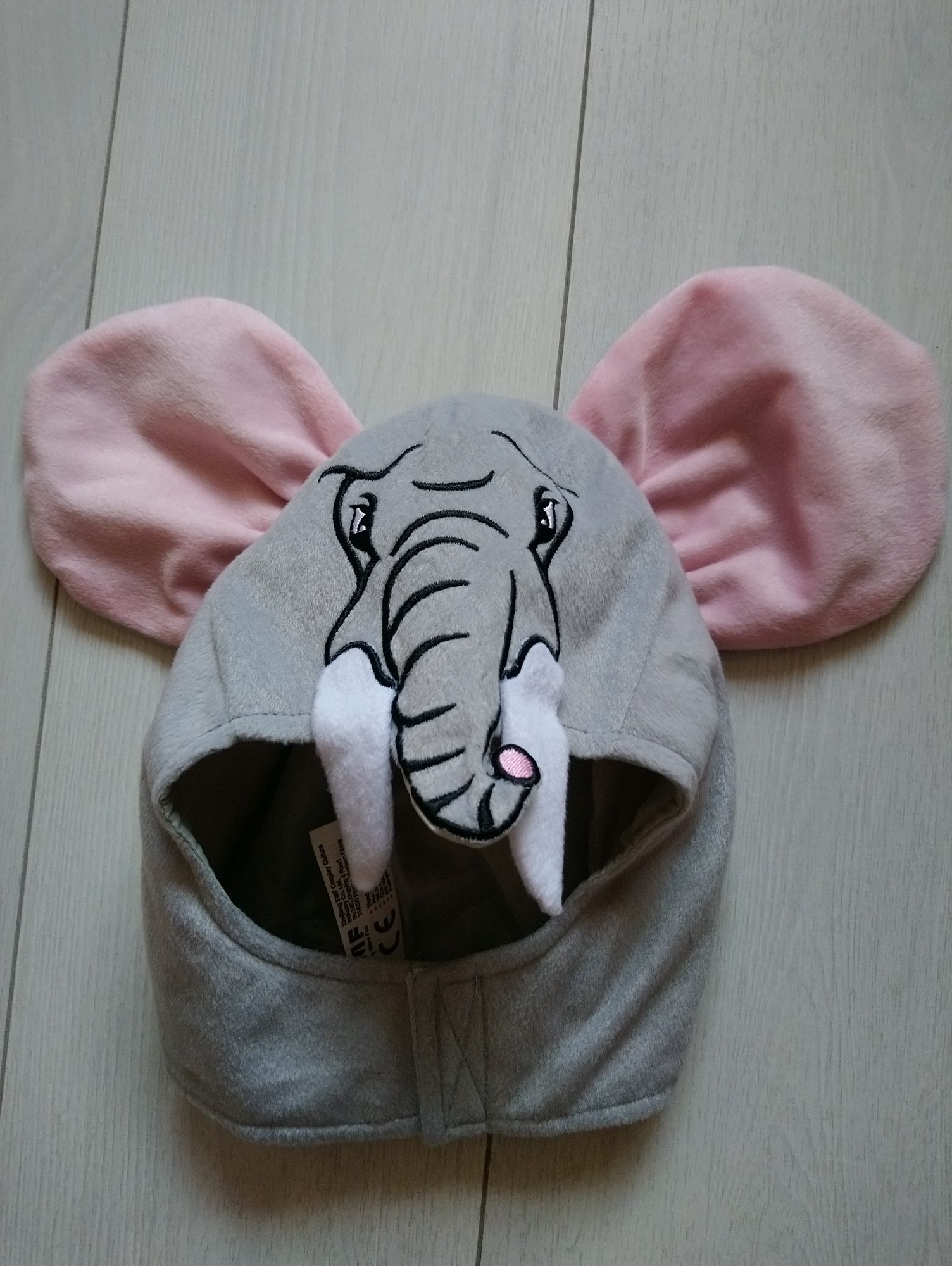 Дитяча маска Слон Слоник шапочка