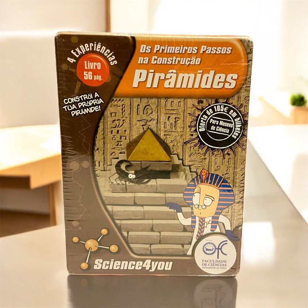 Jogo Os primeiros Passos na Arquitetura - Pirâmides