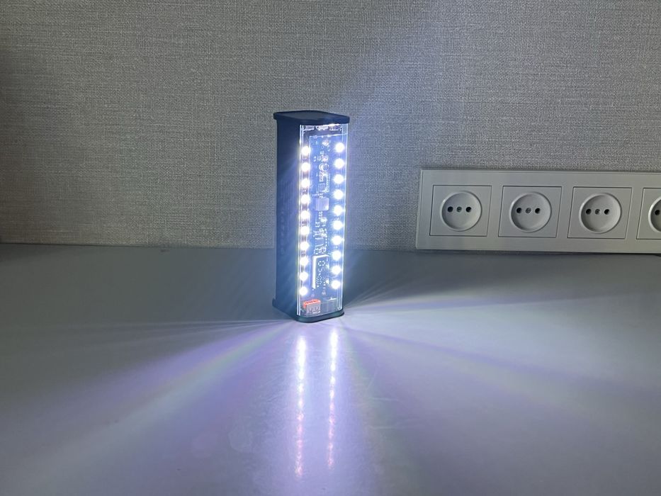 Повербанк c фонарем на элементах 18650 LiitoKala -  21000 / 29000 мАч