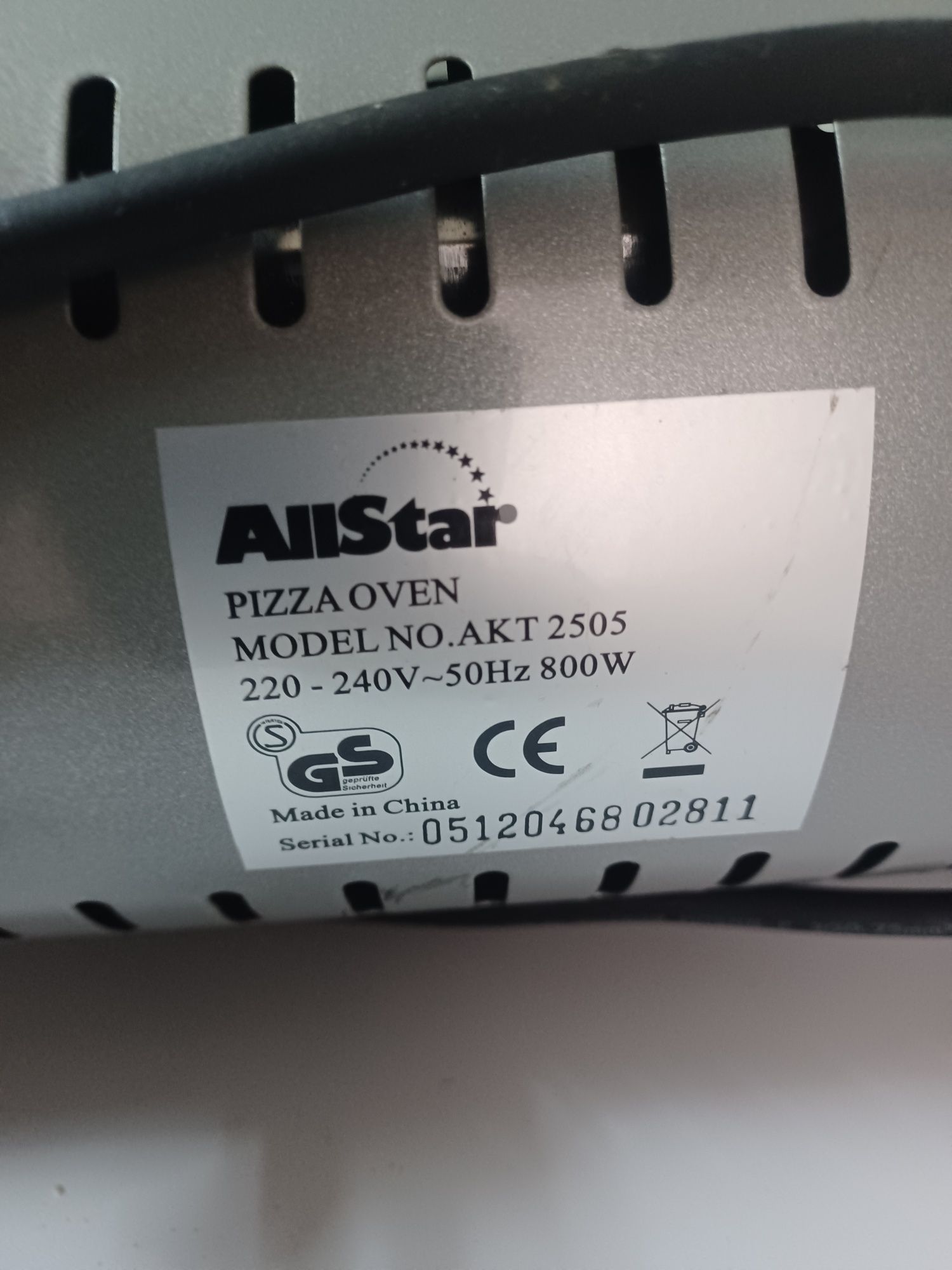 Forno de pizza Allstar