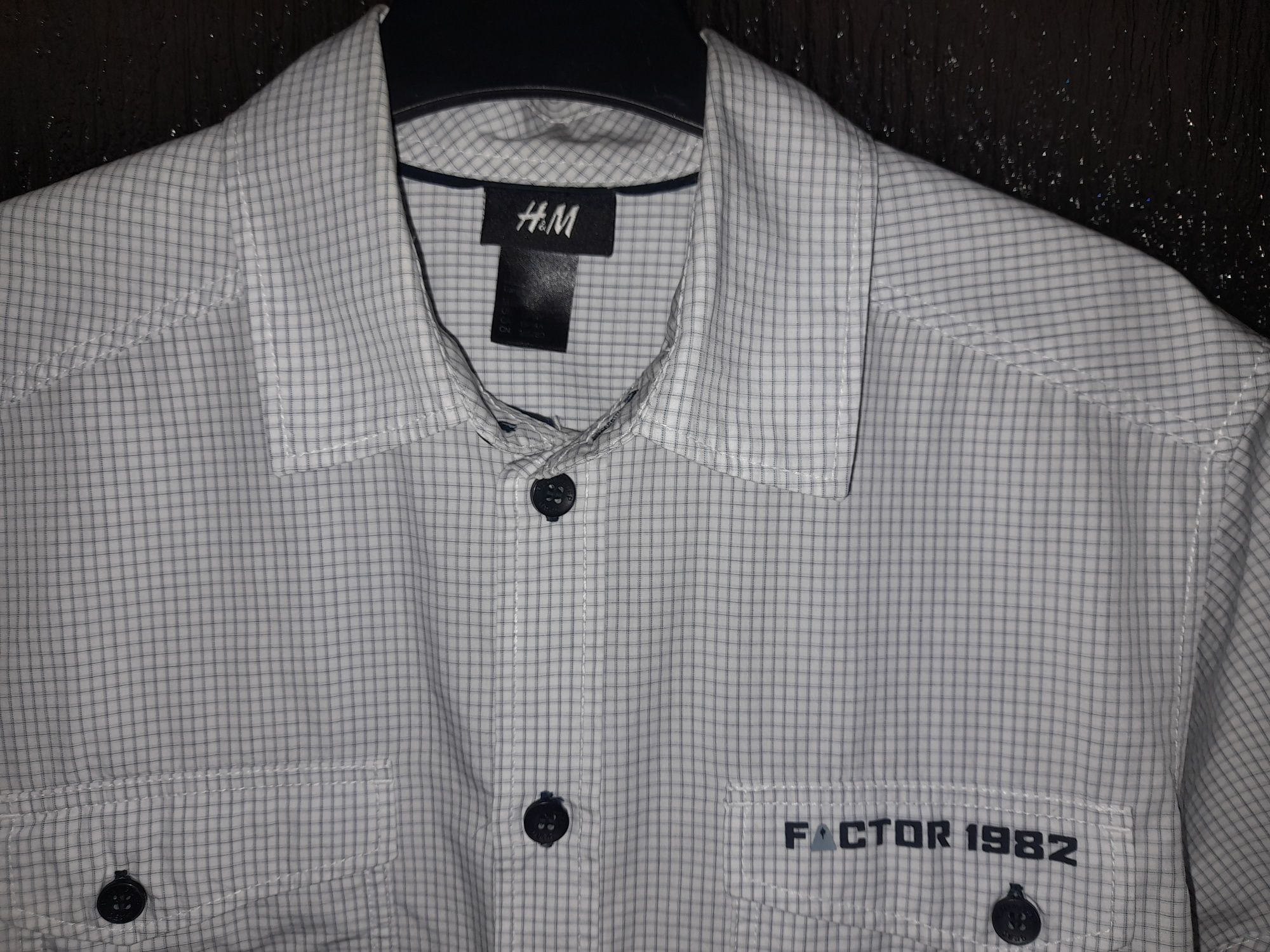 Koszula sportowo elegancka H&M r. 164