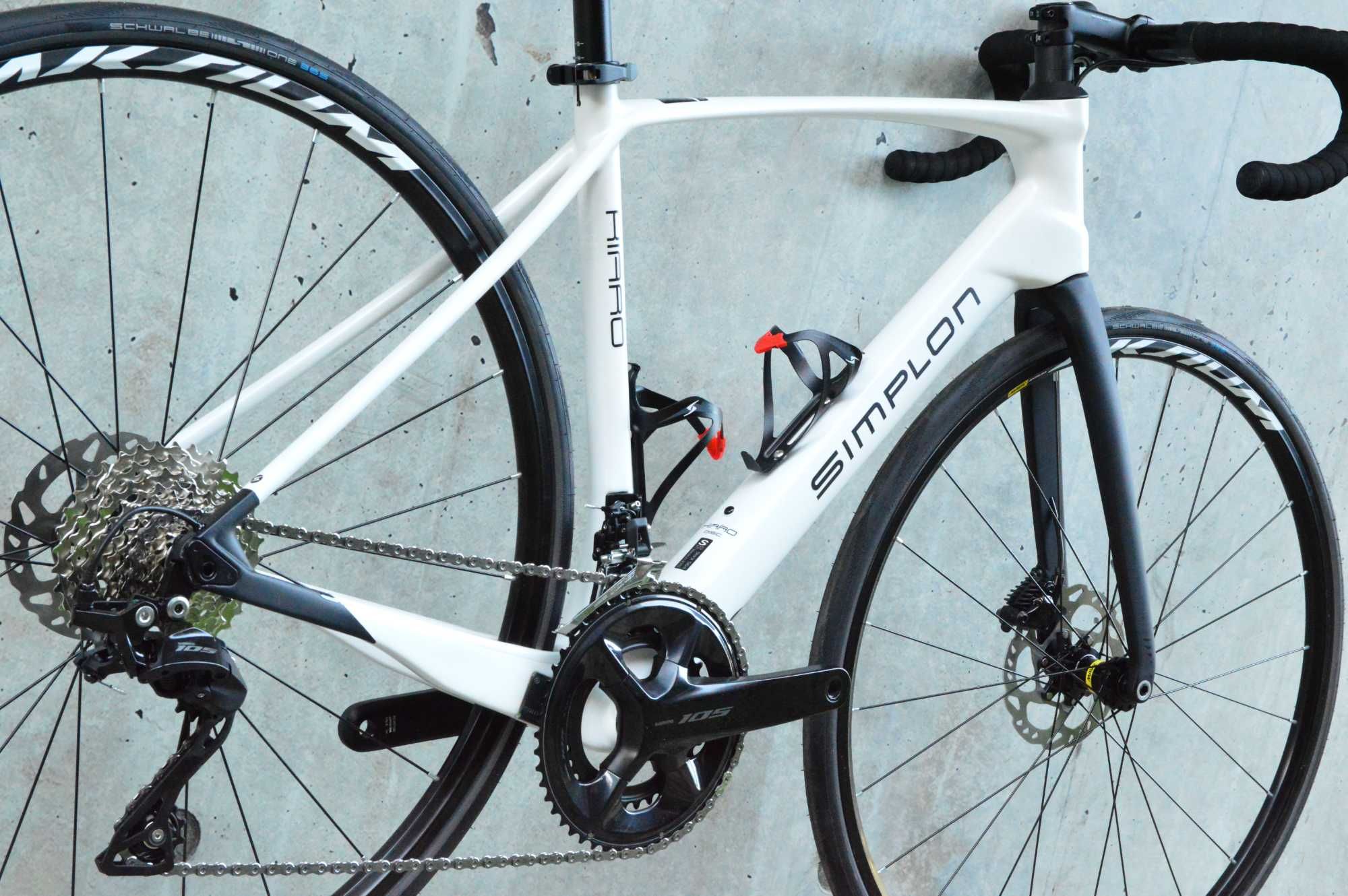 SIMPLON Kiaro Disc Shimano 105 2x12 karbonowa piękna szosa XS S XL