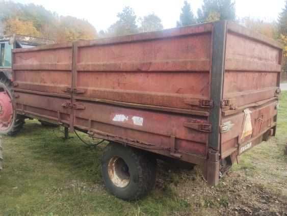 przyczepa wywrotka jednoosiowa