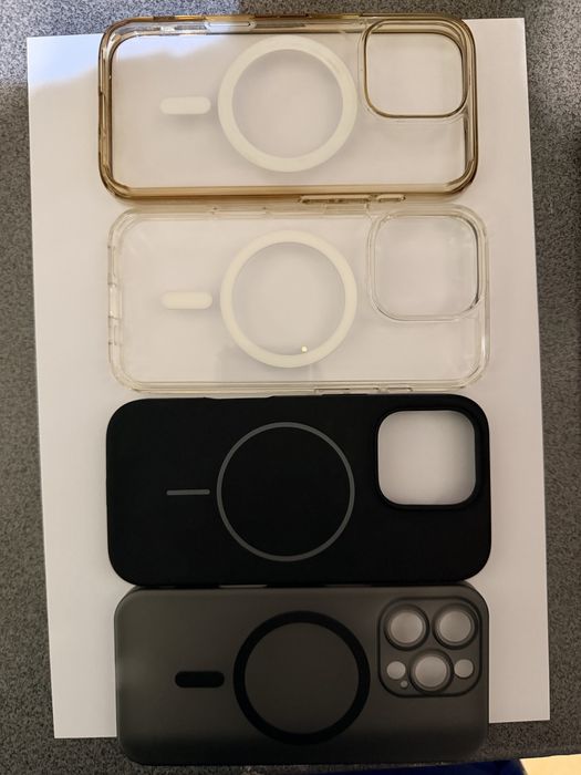 4szt. Etui na iphone 16pro