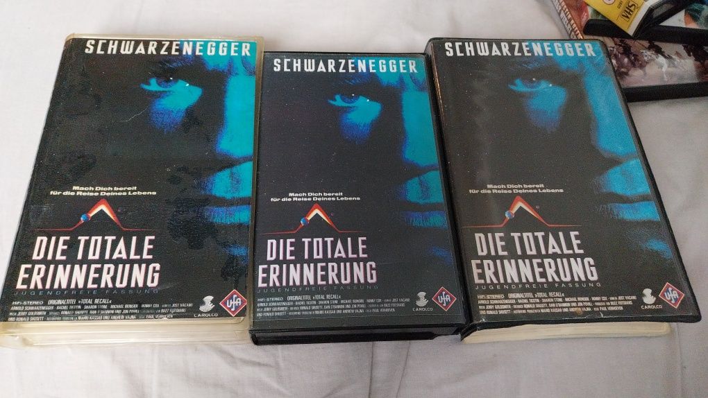 Schwarzenegger Pamięć absolutna  polmex + Terminator 2 Imperial Knapik