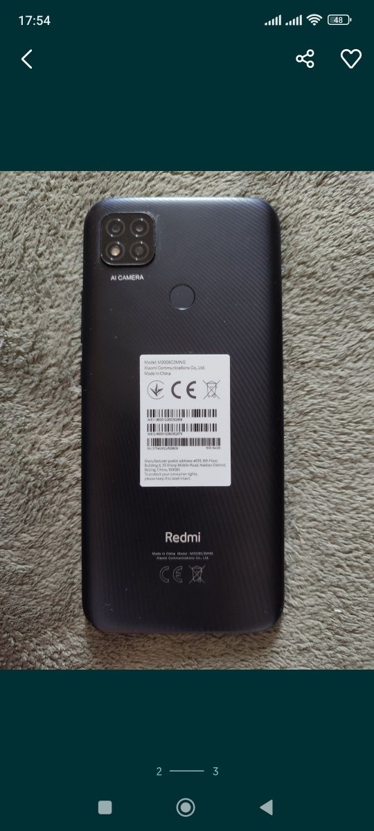 Redmi 9C NFS 3/64