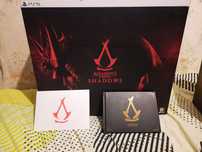 Коробка + артбук с карточками  assassin's creed shadows collector's ed