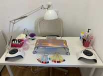 Mesa completa unhas de gel