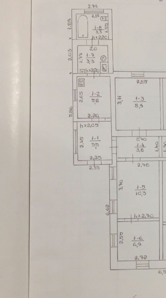 Продам 1/2 будинку пров. Громова