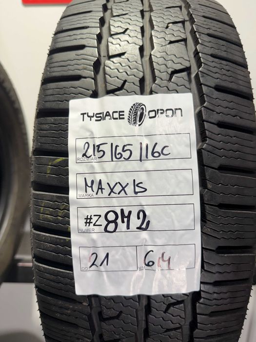 Opony Zimowe 215/65/16C Maxxis VanSmartSnow #Z872