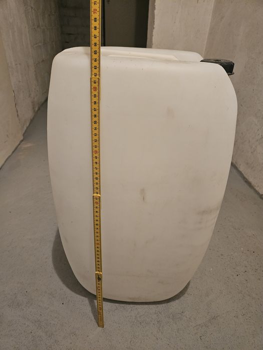 Zbiornik, kanister, baniak plastikowy 80l