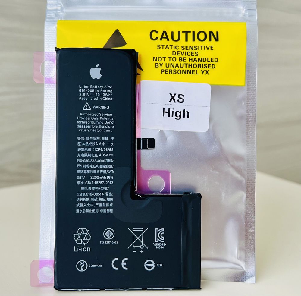 Аккумулятор iPhone Xs 3200 mah усиленная батарея