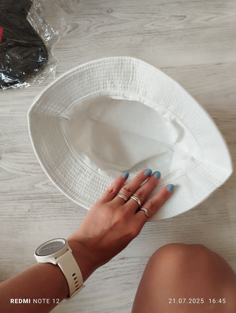 Czapka kapelusz dwustronny