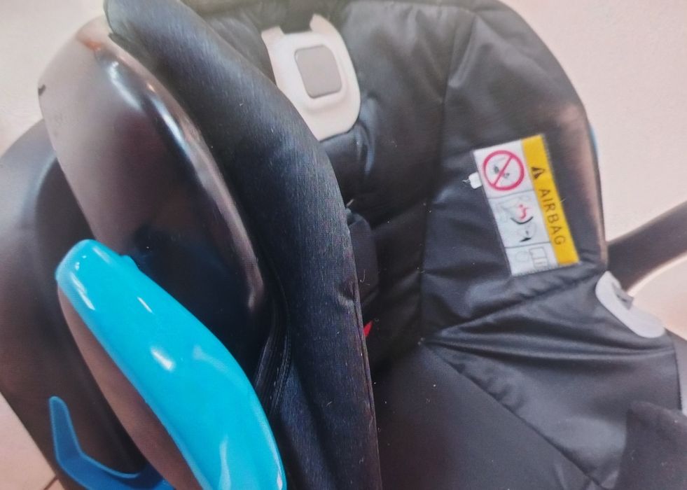 Fotelik nosidło Adamex z baza ISOFIX jak nowe