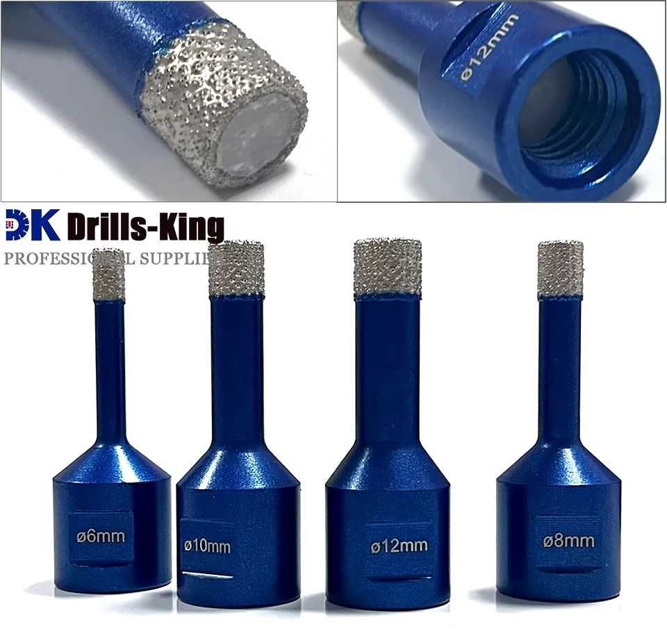 Wiertło diamentowe 10mm z woskiem chłodzącym DK DRILLS-KING