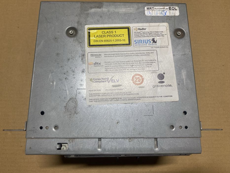 Bmw 7 f01 f02 f10 f11 навігація магнітола рідер оригінал 927456901