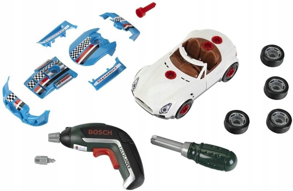 Samochód Do Tuningu Bosch Klein 8630 Z Wkrętarką Dla Dzieci Prezent