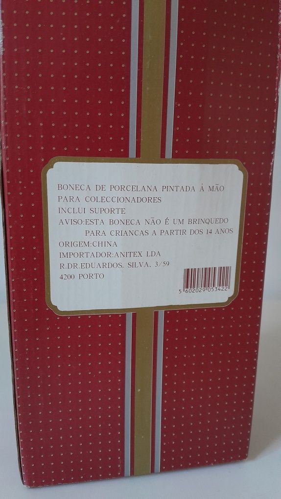 Boneca porcelana - anos 90