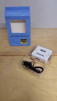Konwerter Mini HDMI2VGA 1920x1080 60Hz Konwerter audio i wideo
