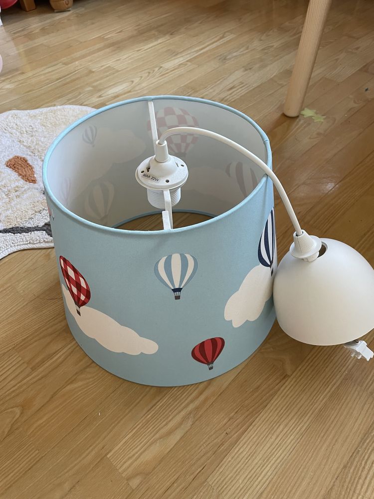 lampa + abażur Ikea Balony Tippakull