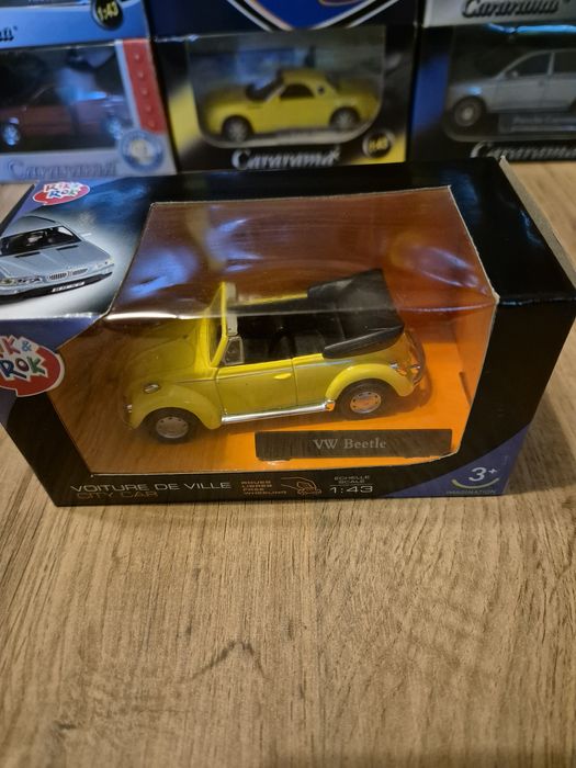 Vw beetle 1:43 hongwell cararama