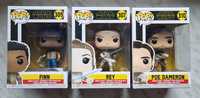 Funko POP STAR WARS x3: Rey 307, Poe Dameron 310 i Finn 309