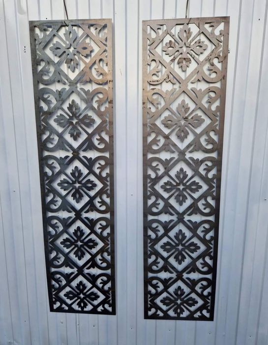 Лазерна різка металу Декоративні металеві вставки Ворота жалюзі Паркан