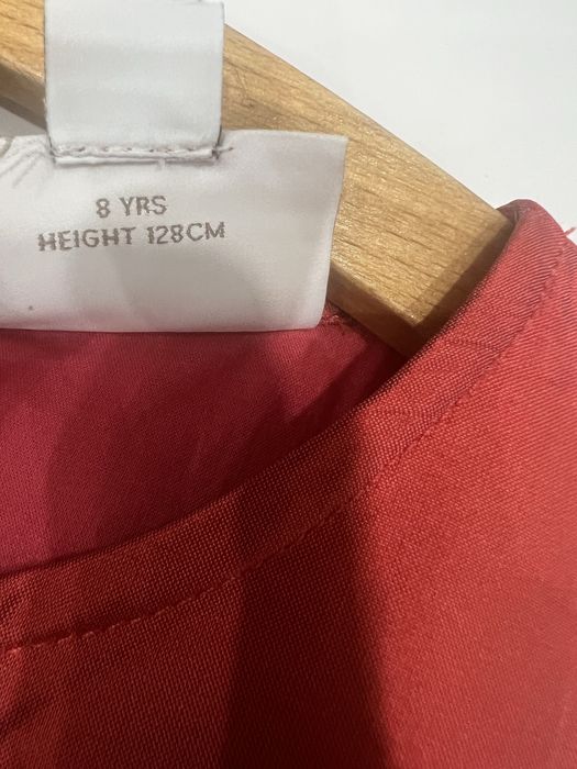 Piekna świąteczna sukienka NEXT 128 cm