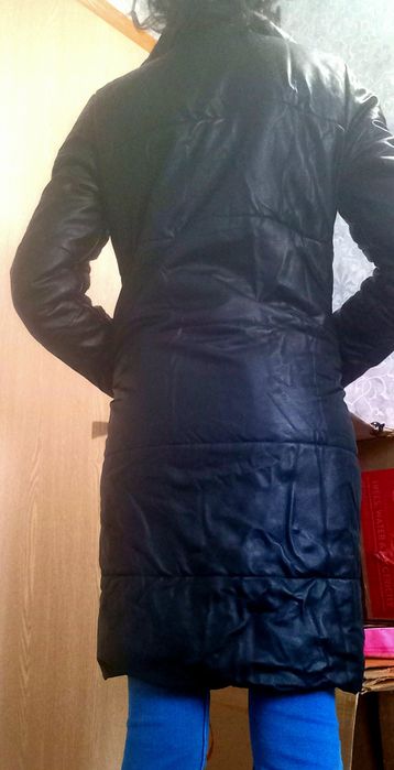 Пальто,кожа-Кнопки,,семисезон