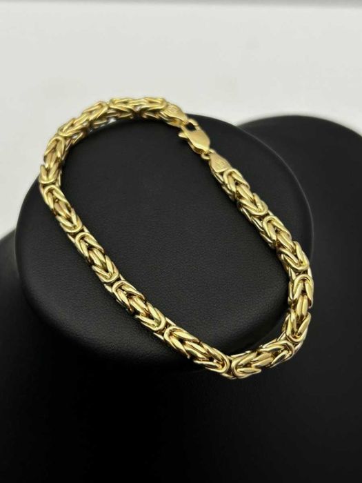 Świetna Złota Bransoletka 8,61g P585 19,5cm