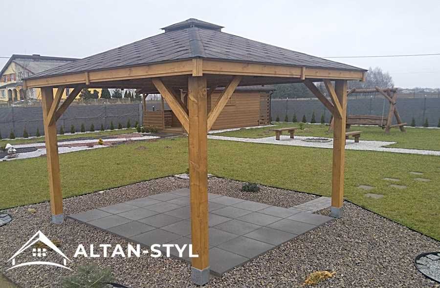Altany,altanki,wiaty, altana ogrodowa JOLA 3x3m PRODUCENT