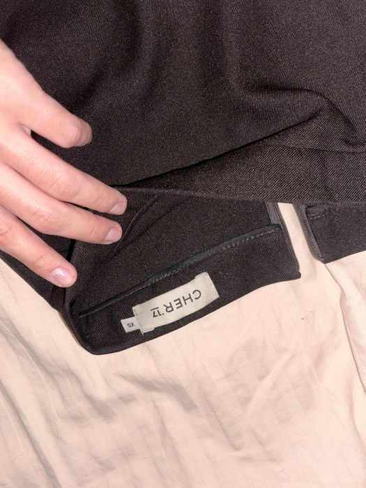 Шоколадна спідниця-шорти cher17